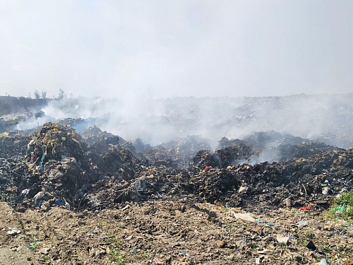 После возгорания полигона ТКО в Тейковском районе Ивановской области эксплуатирующая организация оштрафована на 320 тыс. рублей